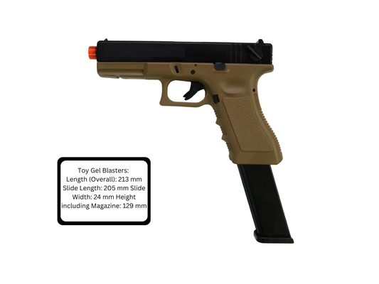 Army Armament R18-B Stage 1 G Gel Blaster 18C FULL AUTO GBB Pistol TAN