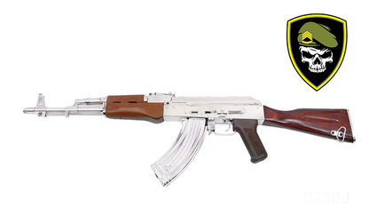 Double Bell - AK-47 Gel Blaster - Silver- AEG Rifle - Command Elite Hobbies