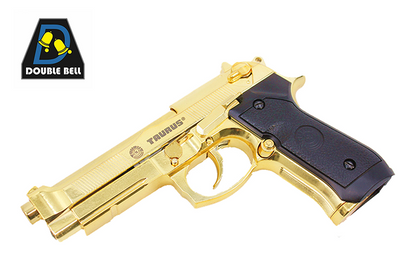 Double Bell - Taurus PT92 Gel Blaster - Gold - Command Elite Hobbies